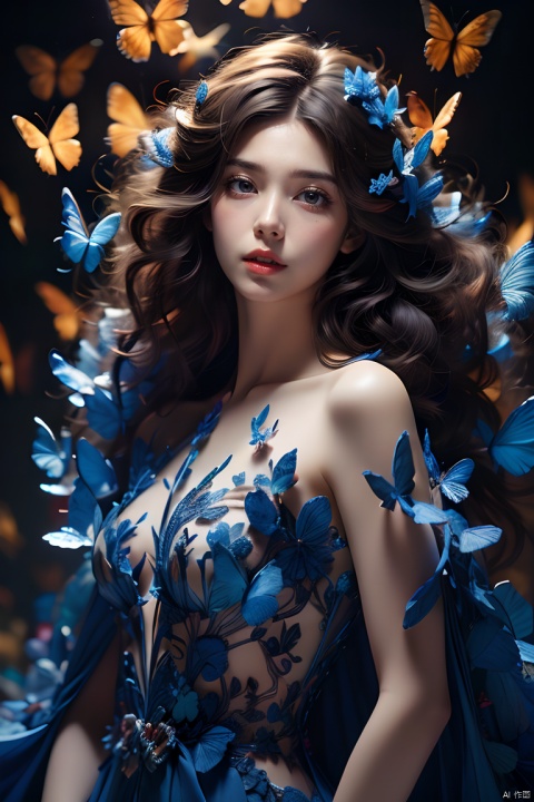  Best quality, masterpiece, photorealistic, 32K uhd, official Art,
1girl, dofas, solo, Black hair,butterfly
