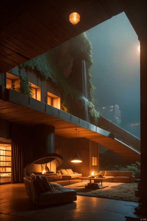  Architectural rendering, architectural design, Rock architecture, a photorealistic hyperrealistic render of an interior of a beautifully decorated cozy living room by pixar, greg rutkowski, wlop, artgerm, dramatic moody sunset lighting, long shadows, (volumetric:1.5), cinematic atmosphere, octane render, artstation, 8 k artstation on trending detailed, highly wallpaper, archdaily, lightpaint, nature nightvision nature wilderness nature nature nature architecture industrial architecture industrial architecture industrial urbex building nature nature, Rock buildings