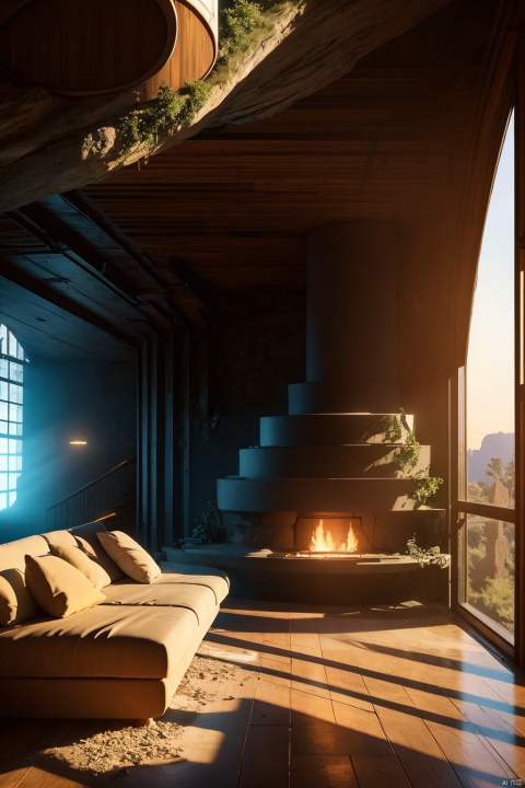  Architectural rendering, architectural design, Rock architecture, a photorealistic hyperrealistic render of an interior of a beautifully decorated cozy living room by pixar, greg rutkowski, wlop, artgerm, dramatic moody sunset lighting, long shadows, (volumetric:1.5), cinematic atmosphere, octane render, artstation, 8 k artstation on trending detailed, highly wallpaper, archdaily, lightpaint, nature nightvision nature wilderness nature nature nature architecture industrial architecture industrial architecture industrial urbex building nature nature, Rock buildings