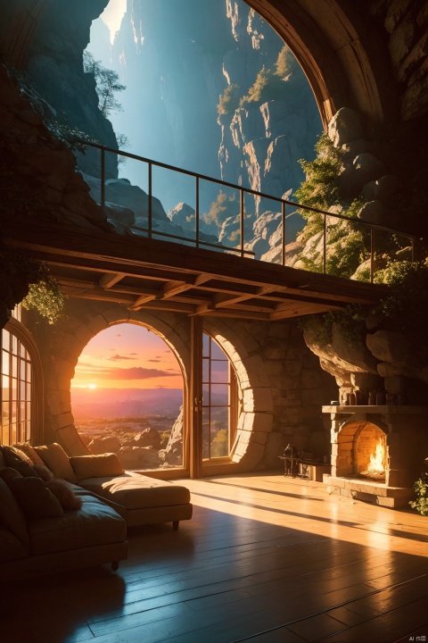  Architectural rendering, architectural design, Rock architecture, a photorealistic hyperrealistic render of an interior of a beautifully decorated cozy living room by pixar, greg rutkowski, wlop, artgerm, dramatic moody sunset lighting, long shadows, (volumetric:1.5), cinematic atmosphere, octane render, artstation, 8 k artstation on trending detailed, highly wallpaper, archdaily, lightpaint, nature nightvision nature wilderness nature nature nature architecture industrial architecture industrial architecture industrial urbex building nature nature, Rock buildings