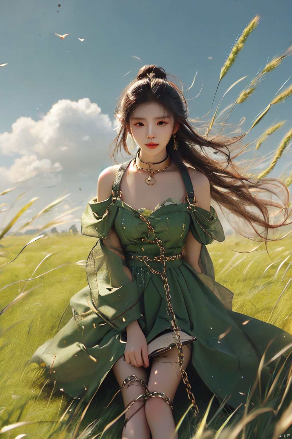 grass:1.5),1girl, ball_and_c | image created by 青旭| Tensor.Art