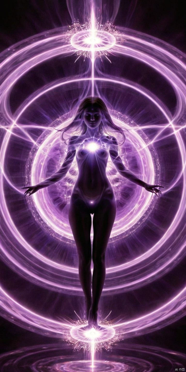  1 girl, (plumping breasts, slender waist, long leg), (naked, glowing bounded, thigh photo, close up:1.5), [I found the following prompt on titter which gives an interesting result. This is after a lot of manipulating. Sampler is TCD, cfg:1.3] Gossamer god demiurge dreams dreamer simulation simulacrum abyss void star biological artificial Promethean fractal fire beyond ken agency ghost weaving weft entangled web temporal threads recursive matrix reality breathes gnostic spun shadow melting untrammeled black hole., magic circle