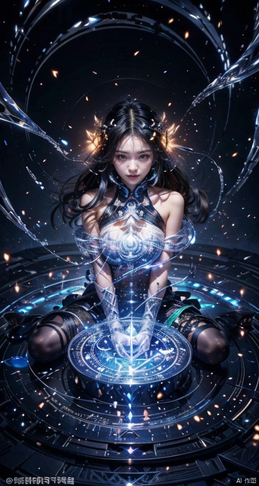  (low angle, ultra wide), Fisheye, waist photo, (close up :1.8), (put nothing on :1.9), (straddling :1.5), (plumping breasts, slender waist, long leg),(spread your legs apart:1.3),spread legs,holding energy ball,(very long, flowing hair:1.3), bust chart, 8k,dark theme,zhongfenghua, (1girl:1.2), (masterpiece,top quality,best quality,official art,beautiful and aesthetic:1.2), (geometric abstract background:1.4), esoteric,depth of field(zentangle, mandala, tangle, entangle), (colorful:1.1), (floating colorful sparkles), (dynamic pose), (dynamic angle:1.4), glowing skin,elegant, a brutalist designed, vivid colours, romanticism, Samoan pond, Fluid Moving well-built girl, Fall, expressive brush strokes, Swirling,yuyao,1 girl,gonggongshi,realflow,hand101, aqueous media,yushui,water,1girl,Pink Mecha,hunsha,florals,swirles,flowers, hair ornaments,crystallineAI,shine eyes, xwhd, fazhen,Circle,HALO, mgbk