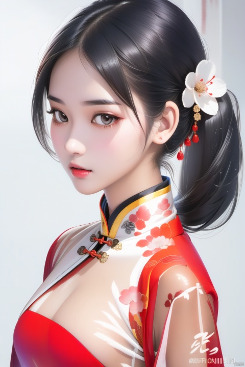  portrait,1girl,china_dress,, chinese_style