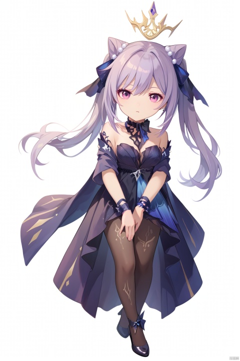  a girl named keqing,keqing,official alternate costume,1girl,bareshoulders,,, (score_9,score_8_up,score_7_up),(masterpiece,best quality,high quality:1.2),absurdres,
