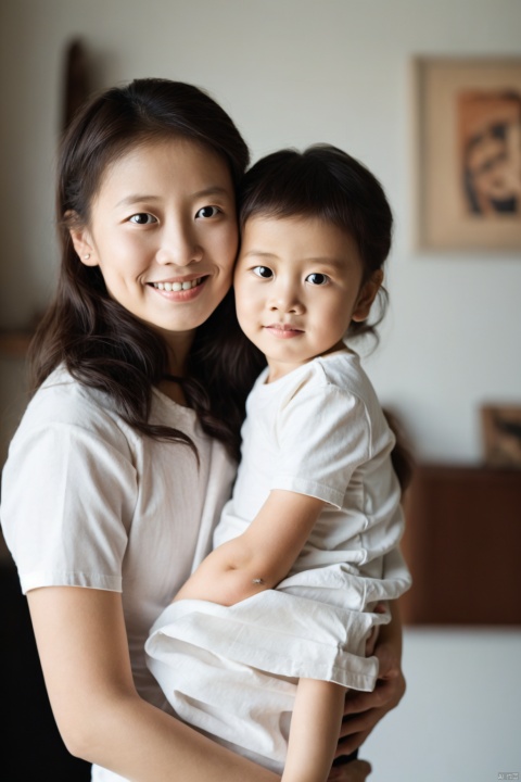  Bestquality,8k,(((masterpiece))),((bestquality)),Parents and children, Asian girl, RJYH