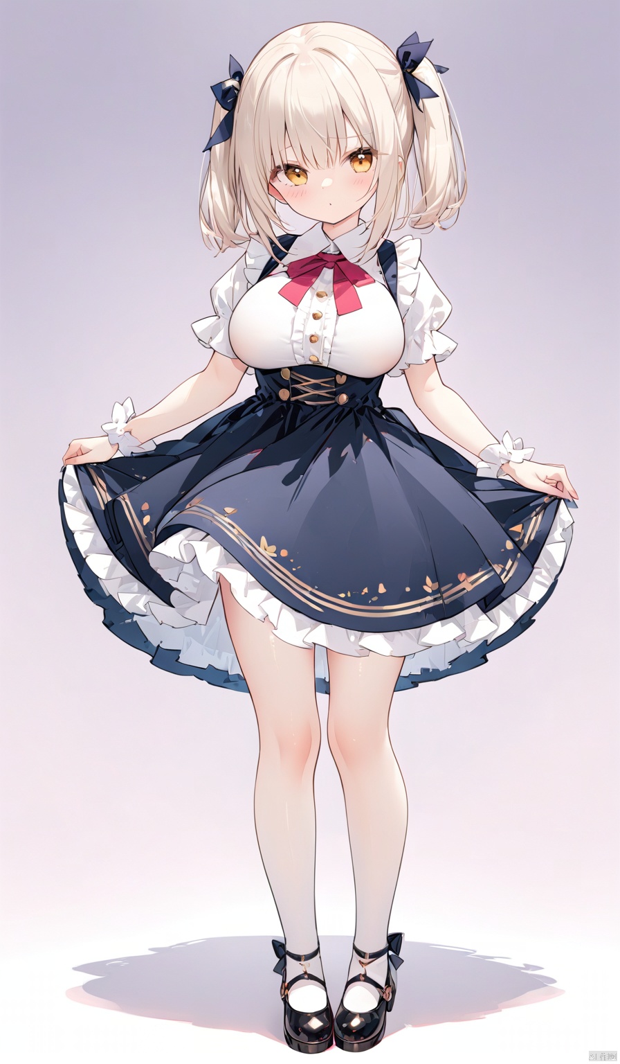 loli,biggest boobs,dress,full body