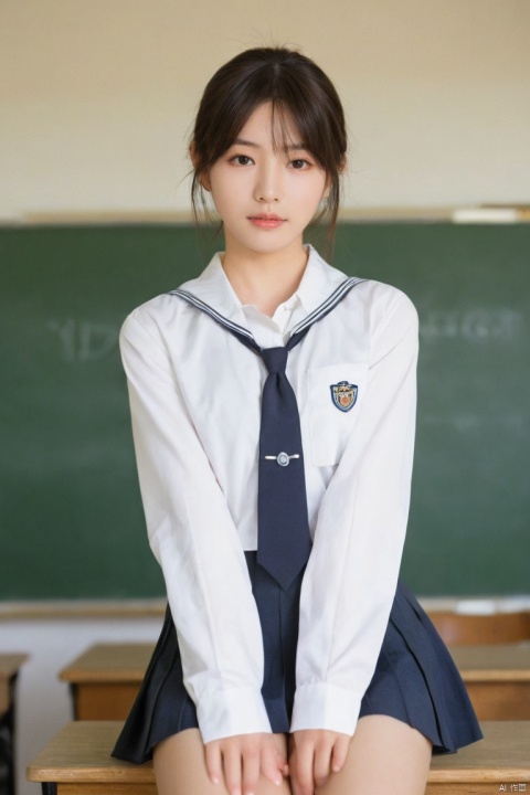  1girl,sex,classroom,school_uniform,