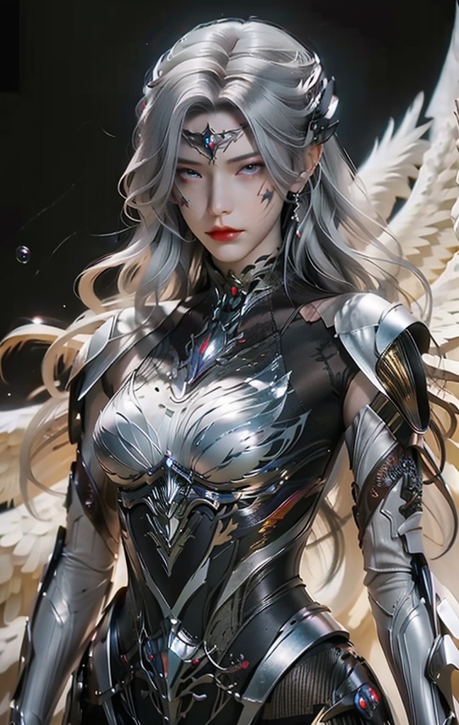 RAW photo, sharp, 8k, masterpiece,Pure black background, highres, (masterpiece, best quality, high resolution), ( 1human arm), (cyborg), intricate bodysuit, skintight silver armor,1girl, solo, Woman (soaring|flying) through clouds, surrounded by eagles, Dutch angle, art by todd mcfarlane, trending on deviant art, (8k, ultra quality, masterpiece), low iso, SteelHeartQuiron character,metallic wings, undercut hairstyle, soaring through the clouds, arms stretched out, silver hair, yelling, screaming with joy, silver metallic short hair, science fiction, Sorayama Style, chrome armor, shiny costume, chrome hair, (isometric), (fisheye), (bubble), dark theme, well drawn eyes, gopro, action shot, flying, yelling, shouting, smiling, dynamic action, beautiful facial features, pretty lips, (Point-of-view shot), art by todd mcfarlane, trending on deviant art, (8k, ultra quality, masterpiece), low iso,
,dunhuang,cozy anime,curtains,huliya,wangqihuiyilu,cyborg,qzclothing_white,CORNEO_TENTACLE_SEX,TENTACLE PIT,hf_xy