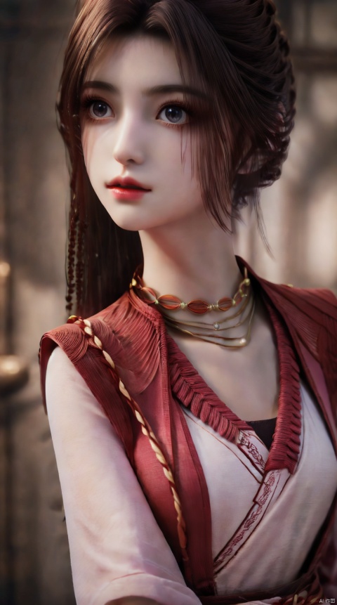  Textured skin,skin particles,masterpiece,best quality,8K,official art,ultra high res,1girl,chinese clothes,hanfu,jewelry,hair ornament,straight - on,solo,earrings,flower ocean,remains,flower,black hair,necklace,teeth,hair bun,dress,parted lips,hair flower,((Close-up)),dress,hanfu,embroidery,exquisite,meticulous,(tulle:1.4), ((poakl)), jper, ZXH