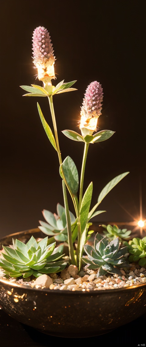 close up of Succulent plant made of crystals ,fantasy, galaxy, transparent, flower blowing in the wind, shimmering, sparkling, splendid, colorful, 
magical photography, dramatic lighting, photo realism, ultra-detailed, 4k, Depth of field, High-resolution
