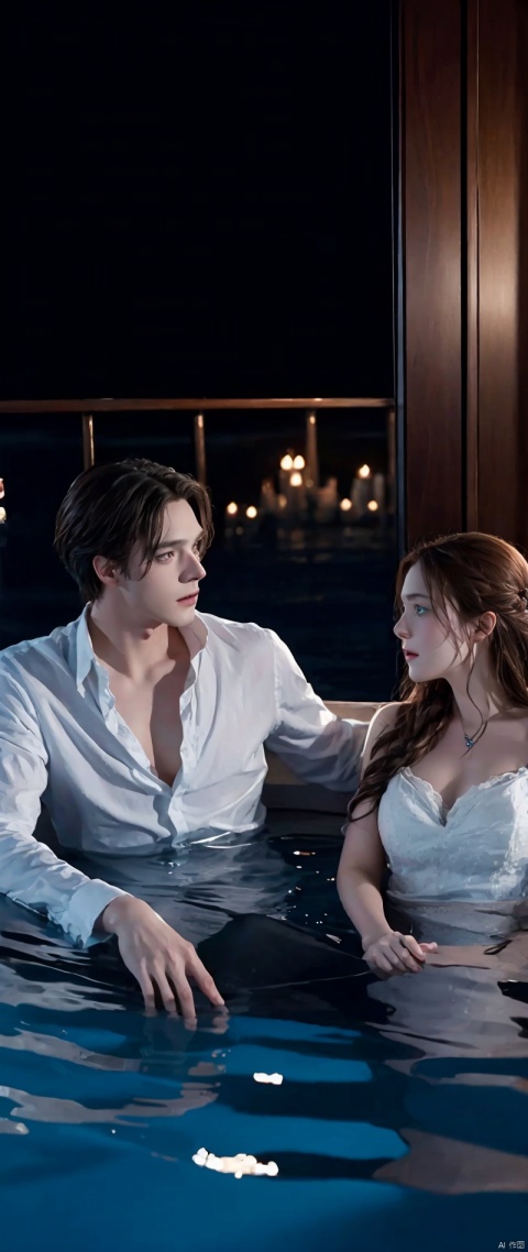 Titanic, Jack, Rose, love story, drama of titanic, blue Dimond, rose on board, Jack drowning, aomei, blue eyes
