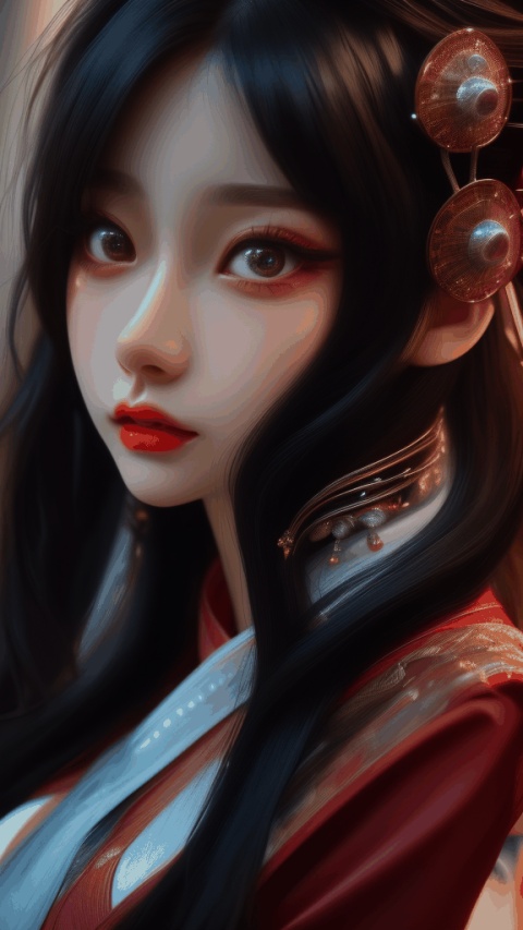  ((masterpiece)), ((best quality)), 8k, high detailed, ultra-detailed,(1woman),shop crazily, (solo), (close-up), (shopping mall), (various items), (busy atmosphere), high detailed, ultra-detailed.
, yue , hair ornament , hanfu
