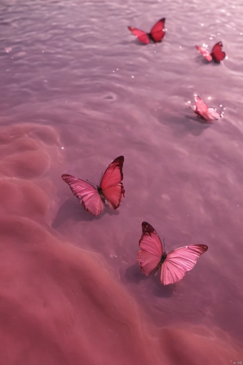 X-Rose,rose,red,pink,puWater_butterfly,butterfly,water,water ripplesrpleX-Rose,rose,red,pink,purple, Silhouette_Landscape, Water_butterfly, desert_sky, weijin_hanfu, medusa