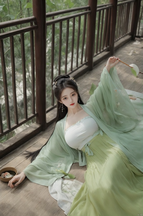  ((1girl)),solo,lying on back on bamboo mat bed in garden,paper fan,thin hanfu,foggy,(curtain),(bamboo forest),(huge breasts:2),(Spread your legs and expose your vagina:1.55),tiles roof,light green and white,off shoulders,chinese painting,gongbi style,water_color,(grapevineman:1.4),(huge breasts:2.5),(trees, artificial mountain, green lotus leaves,light pink lotus flowers),koi,wooden windows,doors,bed,stone,trandional architecture,temple,tower,wall,chinese garden,long hair,full body,bangs,(huge breasts:2.2),(masterpiece, Extremely detailed, best quality, highres:1.2),(ultra_detailed, UHD:1.2),soft smile,nsfw,huyefo,1girl,see-through,(huge breasts:2.3),,pussy,bsp,daxiushan,daxiushan style, , ,