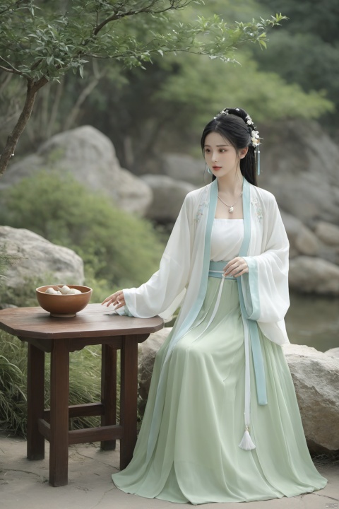  (Masterpiece:1.2), best quality, (huge and full breasts:1.99), (full breasts), necklace, Tree, Outdoor, Flower Sea, Cliff Edge, full body, daxiushan

1girl, long hair, breasts, looking at viewer, black hair, hair ornament, long sleeves, dress, indoors, wide sleeves, white dress, chinese clothes, table, realistic, hanfu, daxiushan,daxiushan style, monkren, FilmGirl, New Chinese_Hanfu, weijin_hanfu, desert_sky, song_hanfu