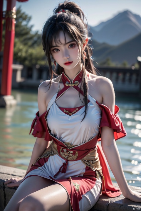  (HDR, UHD, 8K,absurdres:1.4),(Eos R 8,50mm, F1.2,8K, RAW photos:1.2),super-realistic 8K CG,masterpiece,best quality,
1girl,chinese girl,(thin girl:1.2),sitting,(((chinese_clothes))),chinese dress,Arctic background,