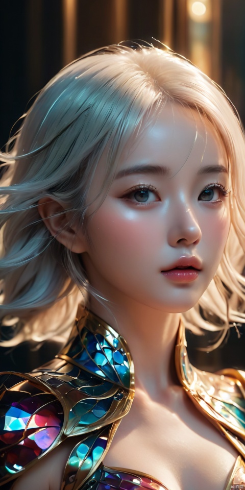  HD, CG, extreme details, fairy style, fisheye lens, exquisite facial features, clear pupils, moist lips, ((4k,masterpiece,best quality)), professional camera, 8k photos, wallpaper Masterpiece, best quality, extremely fine CG unified 8k wallpaper, very fine, texture, fine details, extremely fine and beautiful, delicate and beautiful face, best shadow, official art, correct body proportions, Ultra High Definition Picture, master composition)), (bust:1.2), (best hands details:1.4), absurdres,(high detailed skin),(full body:1.4), standing,looking at viewer,(solo),hand on hip,,kklyboss, boss, long hair, white hair, armor,faceless, dark face, (beautiful_face),((intricate_detail)),clear face,((finely_detailed)),fine_fabric_emphasis,((glossy)),full_shot,  ((super detailed details)), ultra- high resolution, 8k, fisheye lens, beautiful, xihua