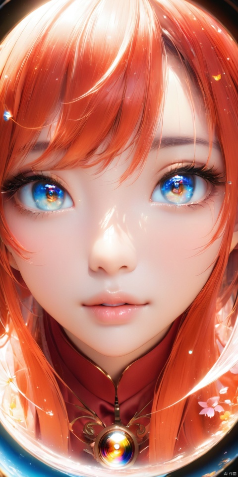  HD, CG, extreme details, fairy style, fisheye lens, exquisite facial features, clear pupils,professional camera, 8k photos, wallpaper, girls, 8k, xihua