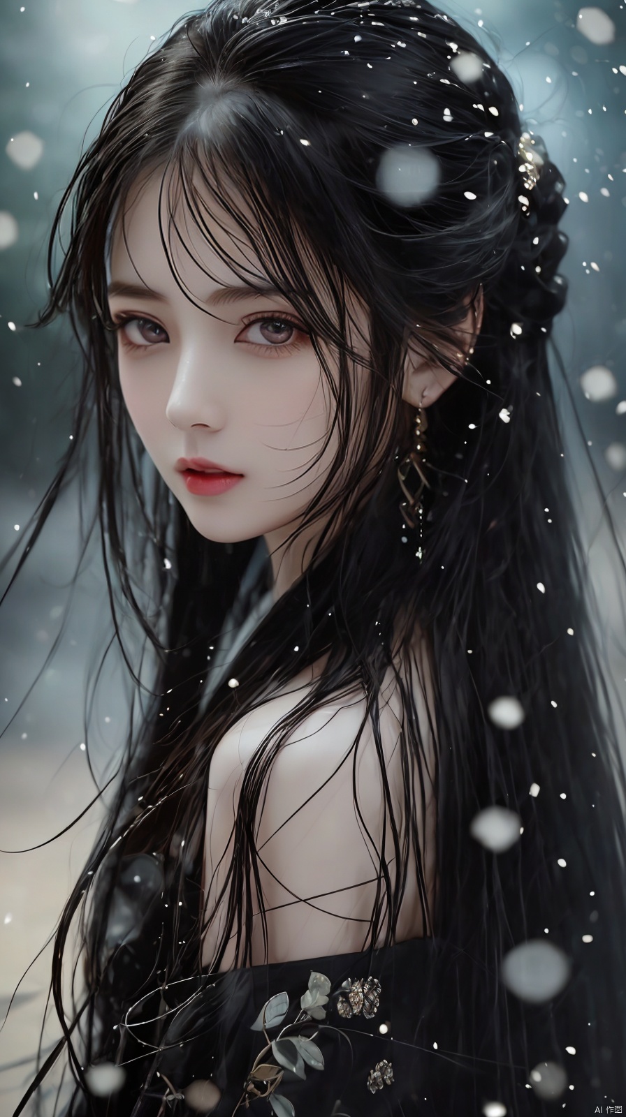  Qzidol, 1girl, solo, magazine, cover, female concubine, powerful position, masterpiece, best quality, detailed light, full-body shooting, extremely detailed face, extremely detailed eyes and face, highres, fine details, extremely detailed CG, 8k wallpaper, light leakage, beautiful and detailed light, beautiful and detailed eyes, realism, 32K ultra HD, official art.
