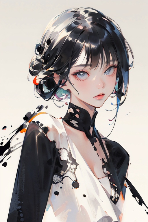 (ink art, ink illustration, ink, rough:1.4), (((masterpiece))), best quality,realistic,
black,({2459072752-{best quality}, {{masterpiece}}, {highres}, original, extremely detailed 8K wallpaper),1girl,an extremely delicate and beautiful,flaming eyes,zydink,ink sketch