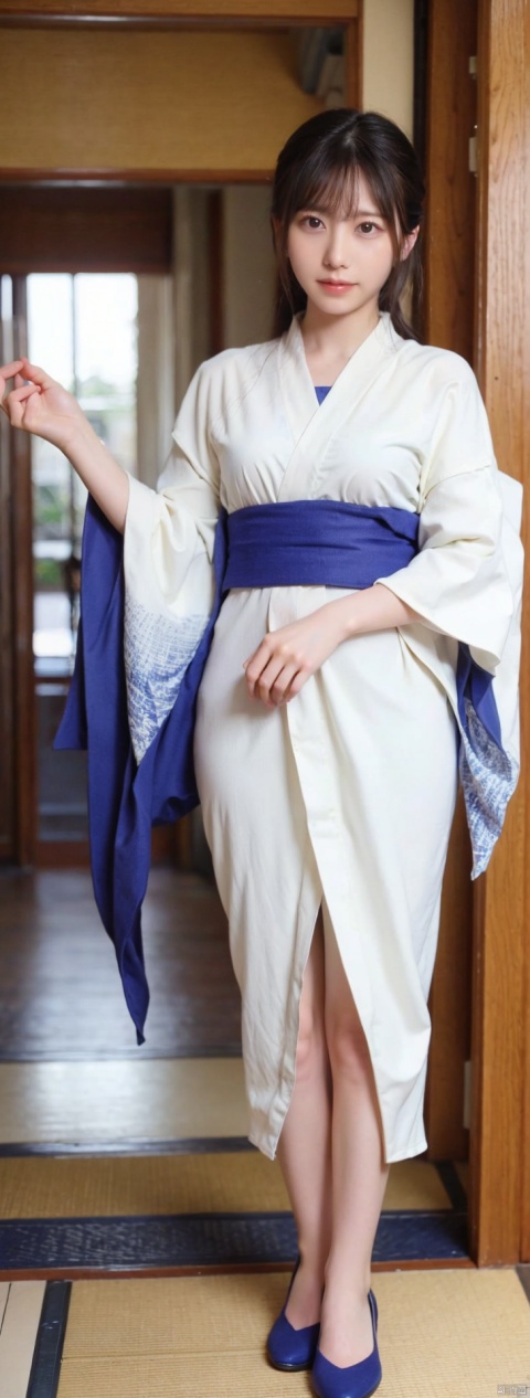  1girl,8k,,,long legs,kimono on shoulders,