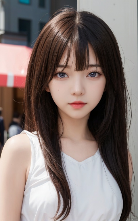 Animated Spliced Reality,a girl made of anime and reality,anime lines around real girl,photo background,the girl is part reality and part caricature,1girl,(solo:1.5),
bangs,street, 1 girl, Purity Portait