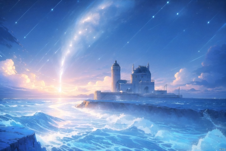 ((masterpiece, best quality)),beautiful detailed lighting.
detailed sea,water splashes,beautiful clear sky,
(starry tornado:1.4),starry Nebula,beautiful detailed sky,fine_fabric_emphasis,starry sky,constellations spinning, 1girl, solo, long hair, looking at viewer, 