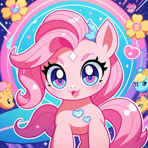  a close up of a cartoon pony with a hoodie on, aesthetic cute with flutter, mlp, mlp fanart, discord pfp, on amino, pinkie pie, cheeryblossom, cutecore, adorable design, cute! c4d, pony, weed cutie mark, cutie mark, lineless, cute character, cute art style, on clear background, image on the store website, epic background, hasbro, discord profile picture, cute art, pinkie pie equine, cute digital art, !!! very coherent!!! vector art, cute anime style, trending on derpibooru, detailed school background, fancy background, transparent backround, simple background, cute cartoon character