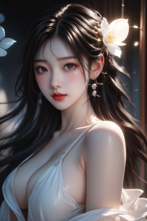  (very detailed CG), ((8k), hot springs, a girl, solo, beautiful face, naked,no bra, long hair during the day, unparalleled masterpiece, exquisite CG rendering, big breasts, big nipples, best quality, smile,masterpiece, ultra-high resolution, (real person, fashion photography portrait, photo), deep shadow, low-key,full body,, (purerofface_v1:0.5), Chang, glowing, pan hair, lighting master, (\fan hua\)