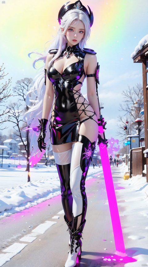  In winter, accompanied by warm sunshine, snowflakes fly everywhere in the garden. Flowers bloom, and with sticks, a large amount of liquid is sprayed, creating a thin mist on the trees. A box filled with white juice, soaked, the girl wearing a pornographic police uniform, covered in milk juice, decorated in the shape of love, with a puddle of liquid on the floor.. Ultra high definition 8K, high resolution, best picture quality, tmasterpiece, ultra-high resolution, color performance, raw (HighDynamicRange, ultra-high definition, 8K, strong sense of detail, best picture quality), goddess, skilled shooting skills, fine details. Multi girl, beautiful combination, standing posture, dyna, single, pure white fun set (transparent clothing), trendy outfit, white long hair, white hair, big waves, messy hair, boots, white boots, complex details clothing, ssmile. A red face. White Immersive Leather Jackets, Punk Lace Jackets, Sleeveless Neon Pantyhose Sticky Chest Pink Lace Transparent Pink Science Fiction Black and White Pantyhose Exquisite Over Knee Shoes, Colored 8D Smooth Socks (How, How, How)