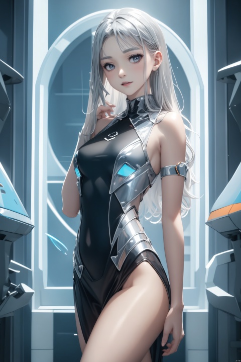  medium breasts,(naked:0.9), black Ultra-thin transparent, masterpiece, best quality,Best picture quality, best quality,official art, (extremely detailed CG unity 8k wallpaper:1.2), (ultra high resolution:1.1), (photo:1.3), Cinematic lighting,(fidelity :1.3), real, brunette,(black Ultra-thin transparent mech:1.3),(all black color scheme:1.4),(papaya-shaped breasts:1.1),ledlace,open shirt,

 (masterpiece:1.0), (best quality:1.0), (film grain:1.2),professional lighting, radiosity,(1girl:1.3), (detailed beautiflul face:1.2), no makeup, PureErosFace_v1, golden proportions, wide shoulders, (median breasts:1.2), (busty), close mouth, smile, solo, (Kpop idol:1.1), detailed beautiflul skin, detailed skin-texture, detailed hair, random hair style, elegant, studio, looking at viewer, (perfect hands),

light rain,dark,(((Cornflower))), cornflower, cornflower,vines, forest, ruins, Blurred picture, lens flare, hdr, Tyndall effect, damp, wet,

(1girl, (bishoujo), (pure silver hair, silver eyes, silver skin), small breast, straight_hair, very_long_hair, (silver skin color), (hydrargyrum body), slim, long legs),