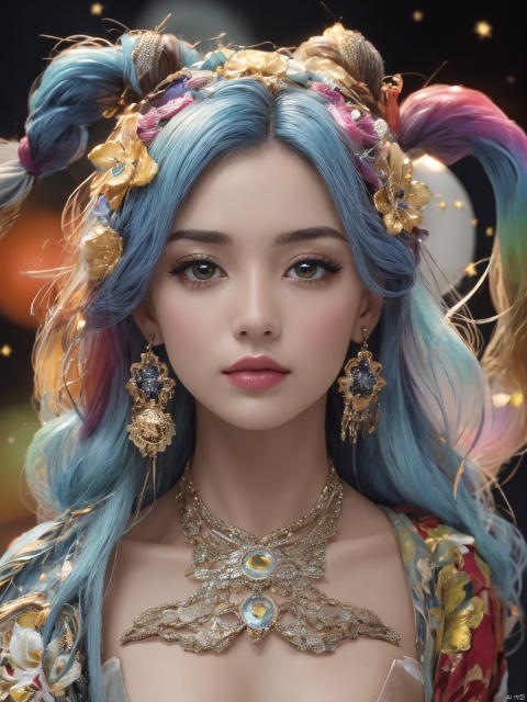  1girl,Han Chinese girls,sparkle,yellow Hanfu,chinese clothes,large breasts,jewelry, earrings,lips, makeup, portrait, eyeshadow, realistic, nose, (1girl:1.3),Masterpiece, high quality, 1girl, extreme detailed, (fractal art:1.3), colorful, highest detailed, 8k, digital art, macro photo, quantum dots, sharp focus, dark shot, cinematic, Microworld, thigh, (upper thighs shot:1.2), front view,{{best quality}}, {{masterpiece}}, {{ultra-detailed}}, {illustration}, {detailed light}, {an extremely delicate and beautiful}, a girl, {beautiful detailed eyes}, stars in the eyes, messy floating hair, colored inner hair, Starry sky adorns hair, depth of field, large breasts,cleavage,blurry, no humans, traditional media, gem, crystal, still life, Dance,movements, All the Colours of the Rainbow,zj,
simple background, shiny, blurry, no humans, depth of field, black background, gem, crystal, realistic, red gemstone, still life,

