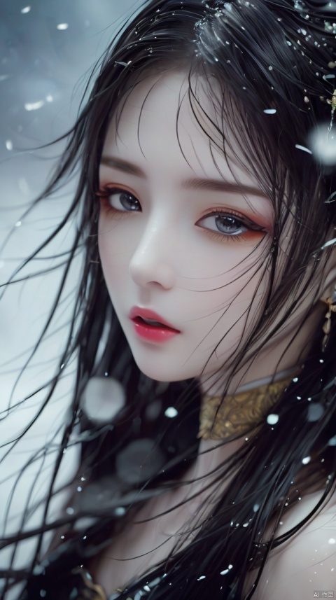 Qzidol, 1girl, solo, magazine, cover, female concubine, powerful position, masterpiece, best quality, detailed light, full-body shooting, extremely detailed face, extremely detailed eyes and face, highres, fine details, extremely detailed CG, 8k wallpaper, light leakage, beautiful and detailed light, beautiful and detailed eyes, realism, 32K ultra HD, official art., meidusha