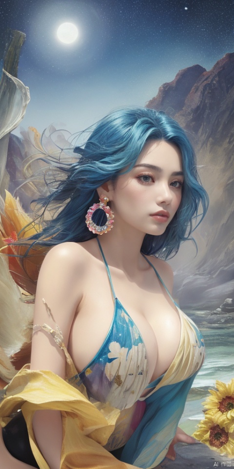  1girl, outdoors, sky, shorts, barefoot, day, cloud, water, one-piece swimsuit, ocean, beach, Han Chinese girls,yellow Hanfu,feathers,floating object,floating weapon,chinese clothes,large breasts,sunflower,jewelry, earrings,lips, makeup, portrait, eyeshadow, realistic, nose,{{best quality}}, {{masterpiece}}, {{ultra-detailed}}, {illustration}, {detailed light}, {an extremely delicate and beautiful}, a girl, {beautiful detailed eyes}, stars in the eyes, messy floating hair, colored inner hair, Starry sky adorns hair, depth of field, large breasts,cleavage,blurry, no humans, traditional media, gem, crystal, still life, Dance,movements, All the Colours of the Rainbow,zj,
simple background, shiny, blurry, no humans, depth of field, black background, gem, crystal, realistic, red gemstone, still life,
