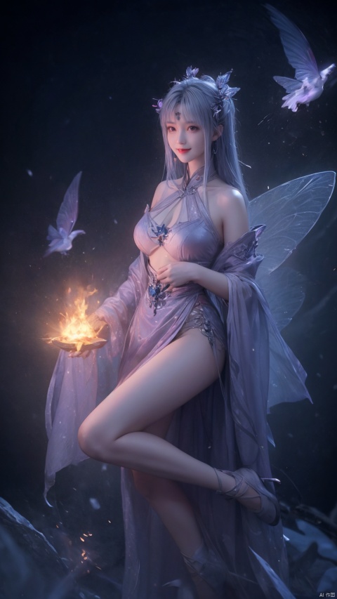  fairy,gigantic_breasts,dream,UHD,light,very_beautiful_face,blue_hair,full_body,smile, backlight,missionary, , xiaoyixian