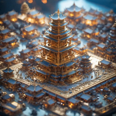  ultra detailed,CN mainboard,depth of field,CN mainboard, Square Buddha Pagoda,,masterpiece,best quality,highly detailed,Amazing,finely detail, yiji, kairo