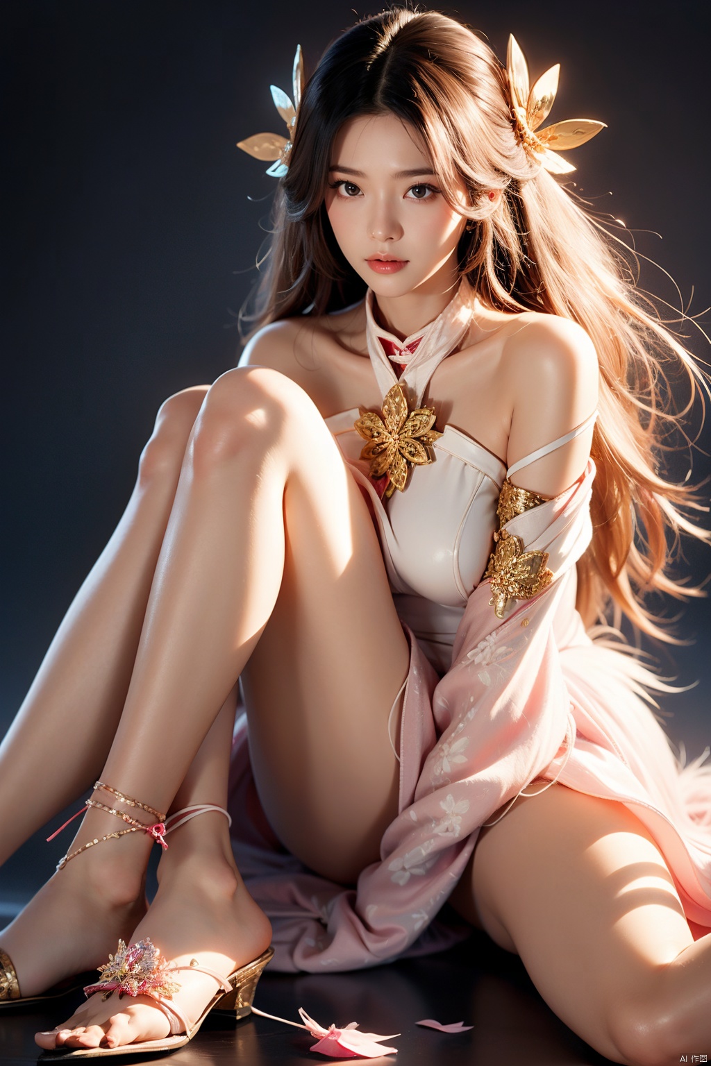  a 18 yo girl, ,anatomically correct ,full body shot,yae miko,bare shoulders,1girl,pink long hair,hair ornament,japanese clothes,ribbon trim,detached sleeves,nontraditional miko,jewelry,masterpiece,Best quality, her legs open up,show us her ***** clearly.Torii background,(Natural skin texture,ultra-realistic realism,the soft light, sharp),masterpiece, best quality, best shadow,official art, unity 8k wallpaper, ultra detailed,zentangle, mandala, tangle,entangle
,yuyao,Leg,汉服,girl,2girls,1 girl,raiden shogun,1girl,tomoe \(symbol\),yae miko,pinke hair,long hair,fox ears,sssr