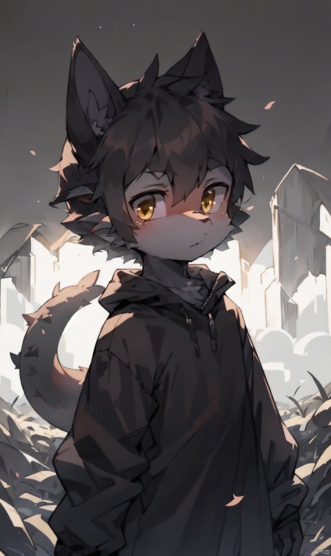  dark silhouette of an ethereal shadow of a dragon | appearing in the mist | chiaroscuro | dark golden palette | 8K; darkness; shadow silhouette, furry, shota, qzhsws