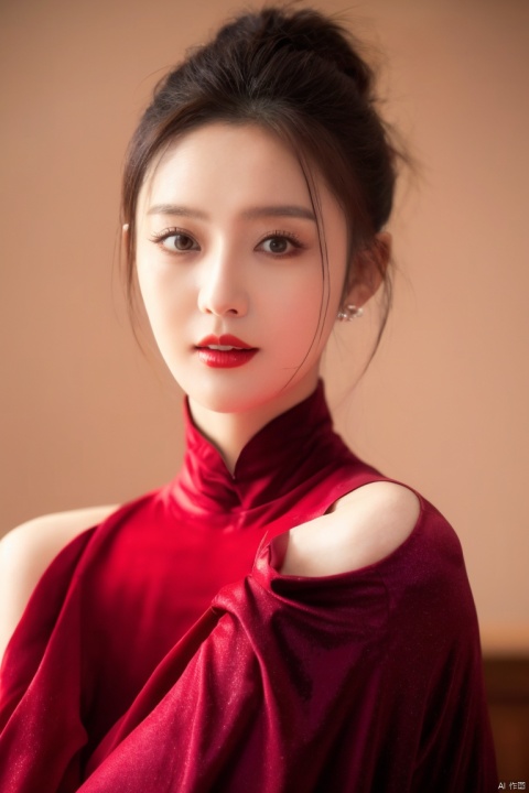  Surrealist beauty photo, a beautiful woman wearing complex and detailed colored clothes and future jewelry, low cut., jiaxin