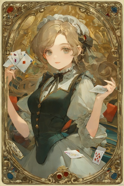 1girl,masterpiece,very aesthetic,card