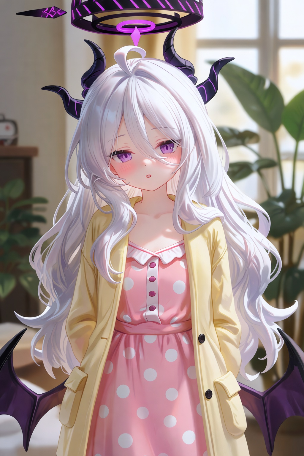 mojo,  hina (blue archive),  1girl by Nano on Tensor.Art