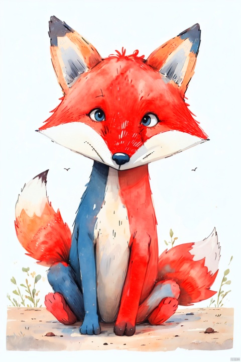 best quality,masterpiece,fox