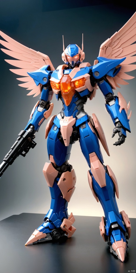  PeachFuzz\(hubg style)\,
War machines, concept Mechs, humanoid battle armor, Ceramic, glass, silver blade wings, Luminous effect, extreme blue cold light, lightning rays, cool, sense of technology, Perfect lines, luxurious and exquisite, trendy and cool, 