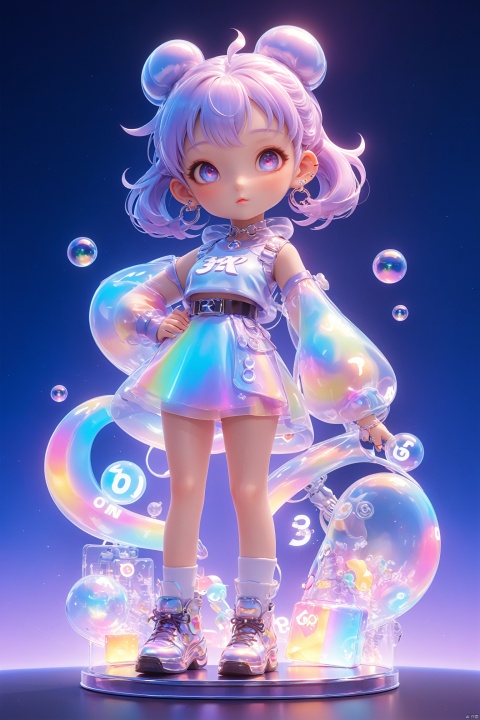  3D IP\(hubgstyle)\,
professional 3d model of hubggirl, anime artwork pixar,3d style, good shine, OC rendering, highly detailed, volumetric, dramatic lighting,

transparent color PVC clothing, transparent color vinyl clothing, prismatic, holographic, chromatic aberration, fashion illustration, masterpiece, girl with harajuku fashion, looking at viewer, 8k, ultra detailed, pixiv,

masterpiece,best quality,super detail,
anime style, key visual, vibrant, studio anime,