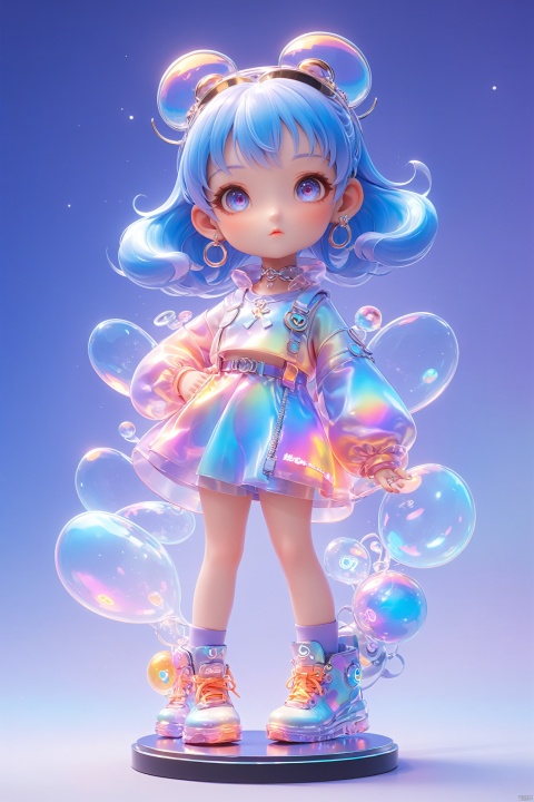  3D IP\(hubgstyle)\,
professional 3d model of hubggirl, anime artwork pixar,3d style, good shine, OC rendering, highly detailed, volumetric, dramatic lighting,

transparent color PVC clothing, transparent color vinyl clothing, prismatic, holographic, chromatic aberration, fashion illustration, masterpiece, girl with harajuku fashion, looking at viewer, 8k, ultra detailed, pixiv,

masterpiece,best quality,super detail,
anime style, key visual, vibrant, studio anime,