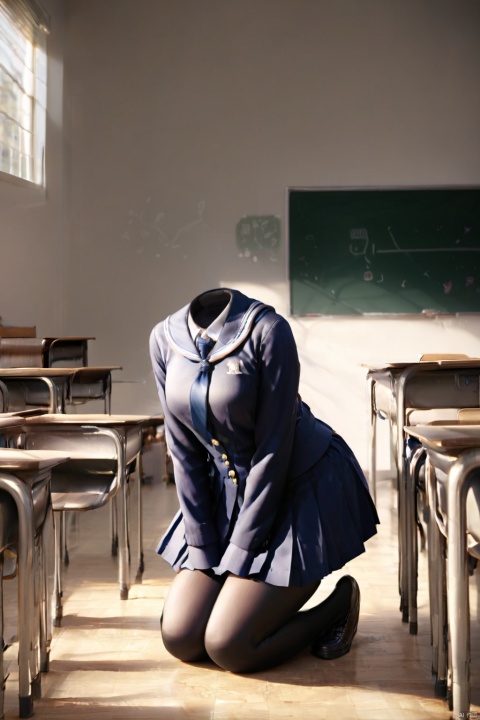  invisible person,1girl,school uniform,from front,kneeling down,classroom,3d rendering,3d model
(ultra realistic,best quality),photorealistic,Extremely Realistic, in depth, hubggirl, cinematic light, 