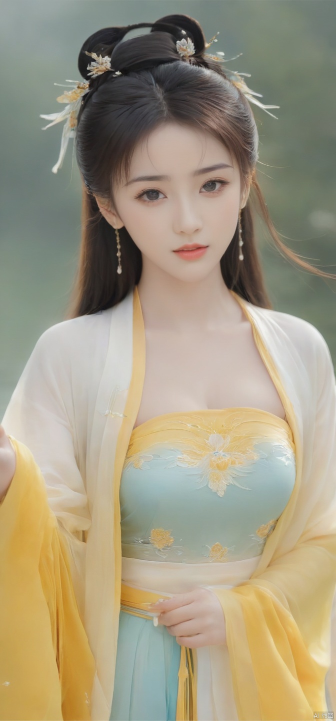  1girl,(((face focus))), ****_female,standing,daxiushan,daxiushan style,hanfu,
((upper_body)),full breasts, (((larger breasts:1.2))),long hair, eyes,Colored pupil,earrings,jewelry,(perfect face), shiny skin, 
(china jiangnan water town style),water, wet, 
masterpiece, best quality,depth of field, cinematic composition, best lighting,light master,RAW photo, dslr, film grain, Fujifilm XT3, night shot, light master, asian, hanfu, GUOFENG