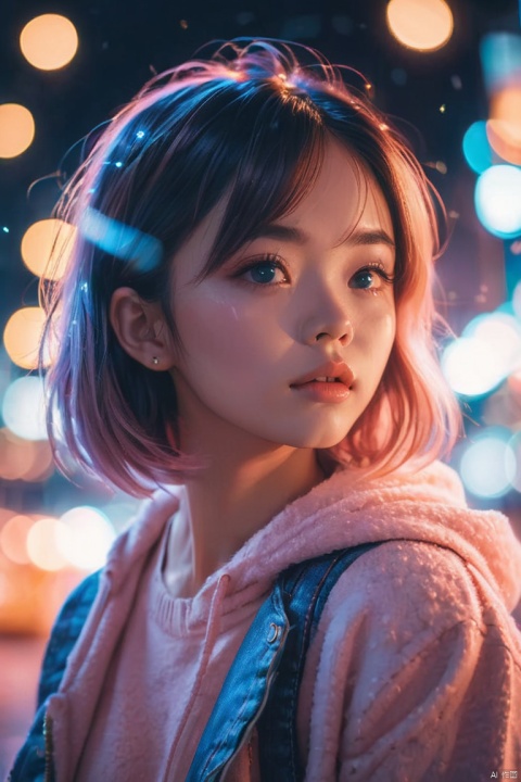 girl, by Ross_Tran and Brandon Woelfel, cinematic photo, 35mm photograph, film, bokeh, 4k, 8K, (masterpiece, best quality, perfect composition, very aesthetic, absurdres, ultra-detailed, intricate details, Professional, official art, Representative work:1.3)