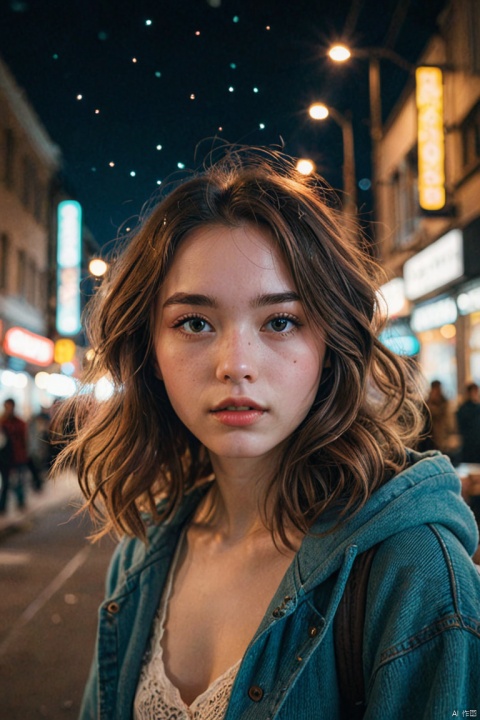 girl, by Kawacy and Brandon Woelfel, cinematic photo, 35mm photograph, film, bokeh, 4k, 8K, (masterpiece, best quality, perfect composition, very aesthetic, absurdres, ultra-detailed, intricate details, Professional, official art, Representative work:1.3)